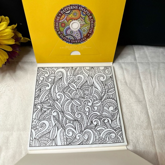 Color with Music Patterns Shapes & Design Music CD By Newbourne Media - Picture 4 of 4